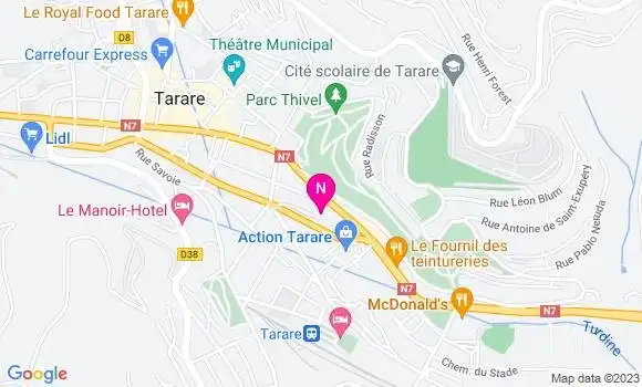 Localisation Mtre Moine Condette Corinne