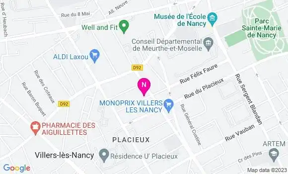 Localisation Mtre Tenette Eric