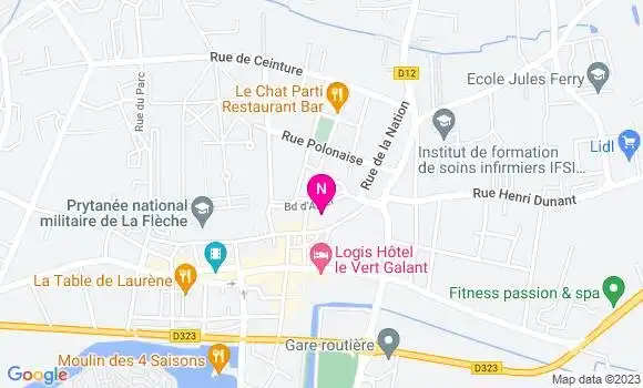 Localisation Mtre Herve Vanessa