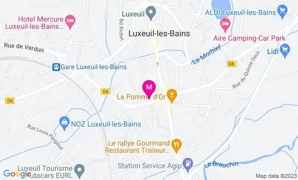 Localisation Mtre Laurent Marion