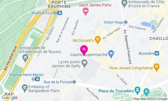 Localisation Mtre Quesnel Laetitia