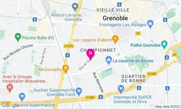 Localisation Mtre Charles Florent
