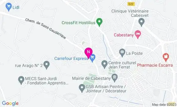 Localisation Mtre Delubac François Emmanuel