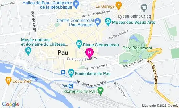Localisation Mtre Marty Bruno