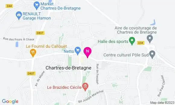 Localisation Mtre De Langlois Yves