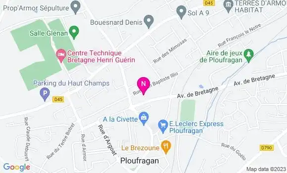 Localisation Mtre Chevalier Ronald
