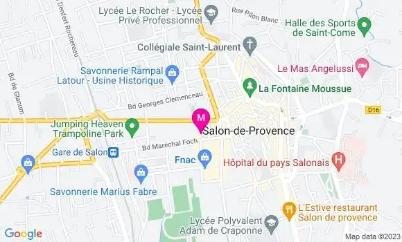 Localisation Mtre Girault Victoria