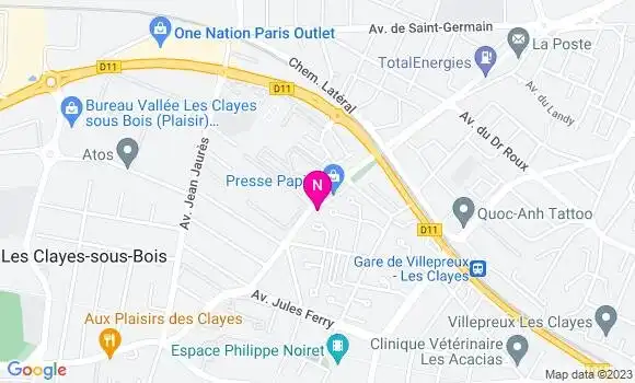 Localisation Mtre Liegeois Gaubert Frédérique