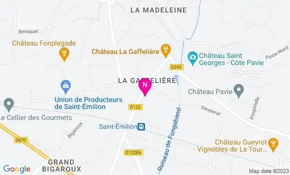 Localisation Mtre Vivian Audrey