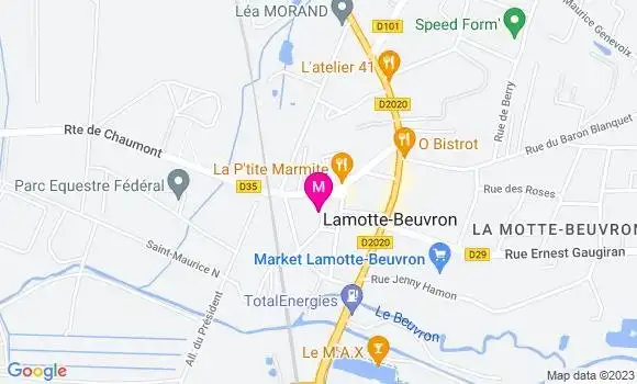Localisation Mtre Guyot Matthieu