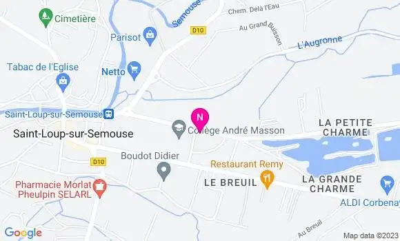 Localisation Mtre Fagnon Ragondet Marie Line