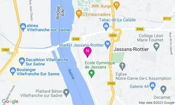 Localisation Mtre Desmure Lucie