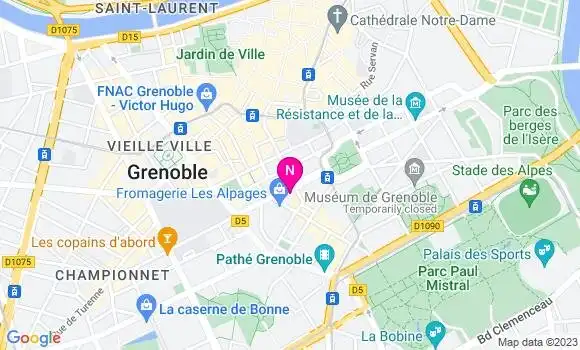 Localisation Mtre Nallet Gabriel