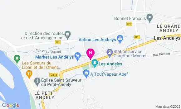 Localisation Mtre Brodiez Edouard