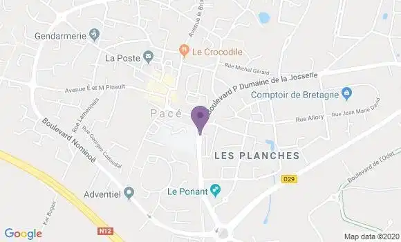Localisation Mtre Guichard Catherine