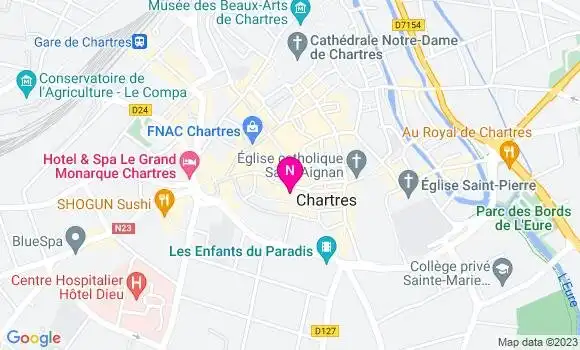 Localisation Mtre Granger Frank