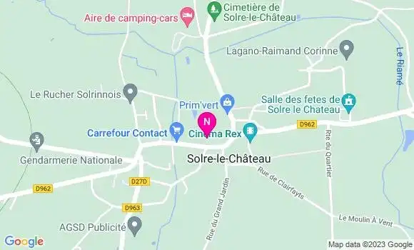 Localisation Mtre Brouwez Caroline