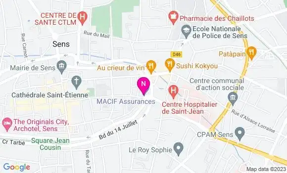 Localisation Mtre Barde Jean Luc