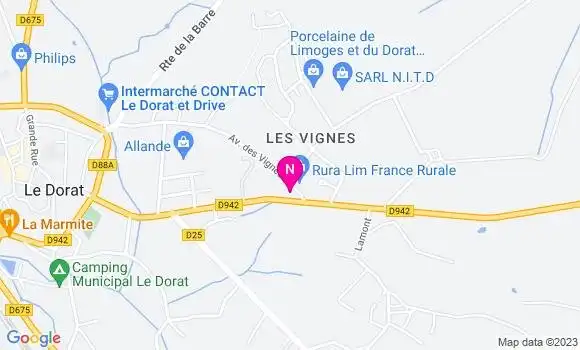 Localisation Mtre Fontanillas Marie
