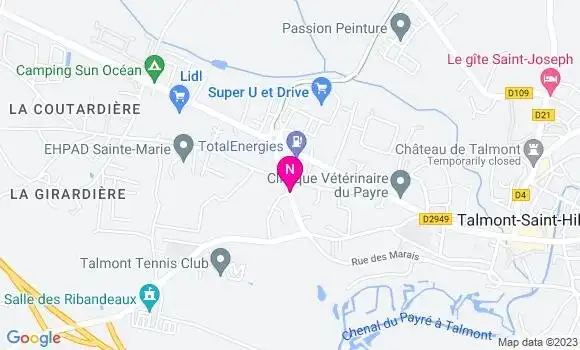 Localisation Mtre Petiteau Olivier