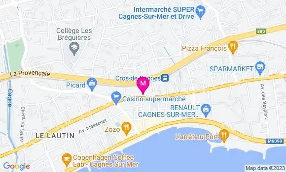 Localisation Mtre Littmann Serge