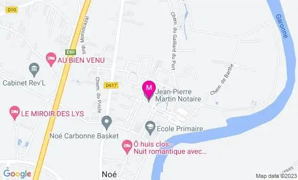 Localisation Mtre Martin Jean Pierre