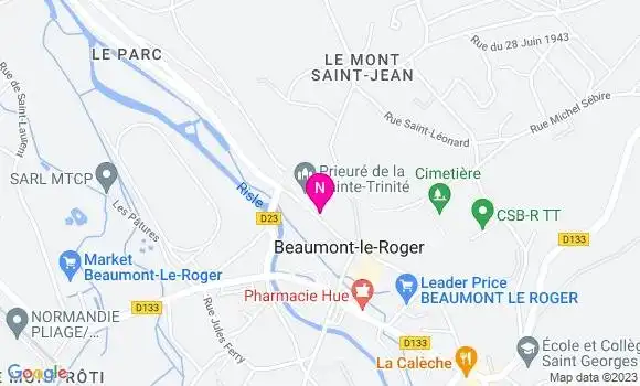 Localisation Mtre Homo Jérôme