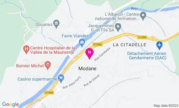 Localisation Mtre Cordente Géraldine