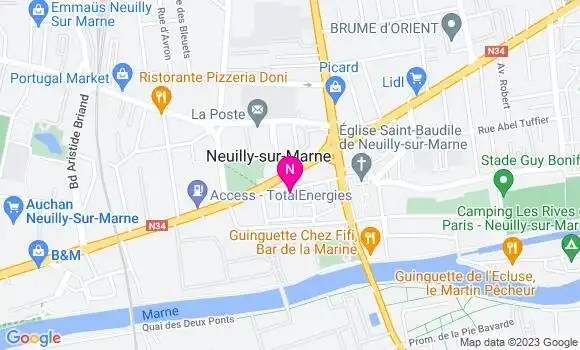 Localisation Mtre Amram Estelle