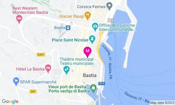 Localisation Mtre Casimiri Stéphanie