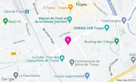 Localisation Mtre Bichel Olivier