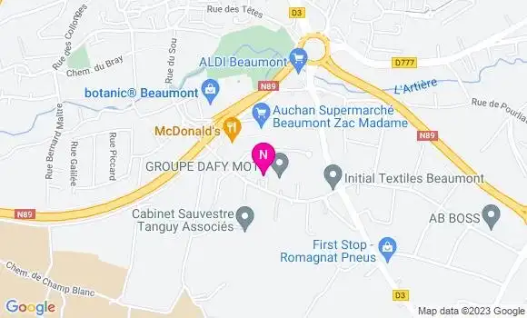Localisation Mtre Lopes Depierre Elisabeth