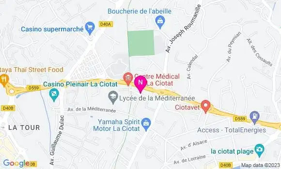 Localisation Mtre Dumont Laurent