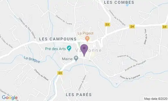 Localisation Mtre Gastaldi Jean Luc
