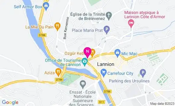Localisation Mtre Guilloux Kristell