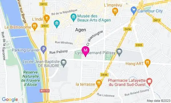 Localisation Mtre Roux Jérôme