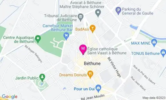 Localisation Mtre Houyez Maxime