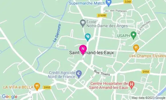 Localisation Mtre Richez Géraldine