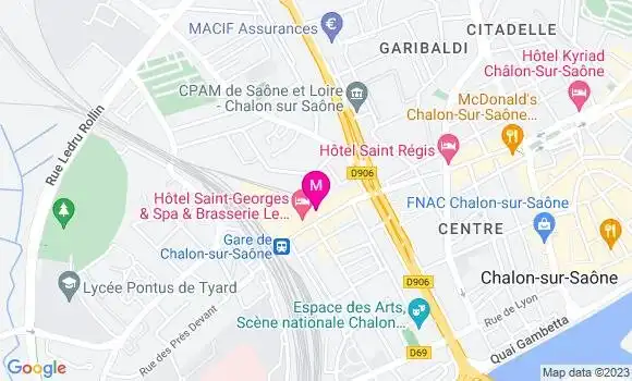 Localisation Mtre Rochette Anne Claire