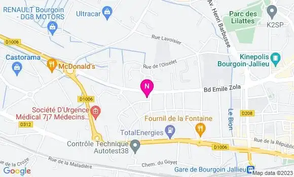 Localisation Mtre Bavoux Alexandre