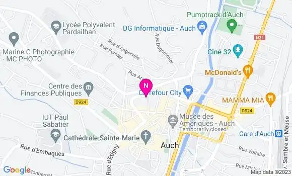 Localisation Mtre Marianne Pierre Jean