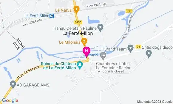 Localisation Mtre Hubier Delphine