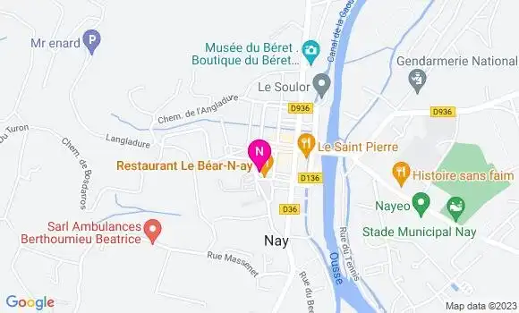 Localisation Mtre Lebault Cédric