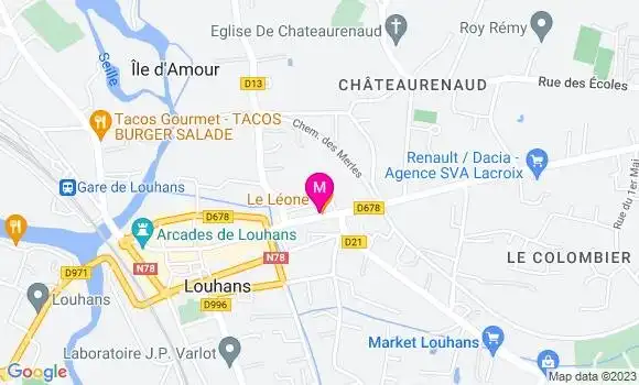 Localisation Mtre Valluche Guillaume