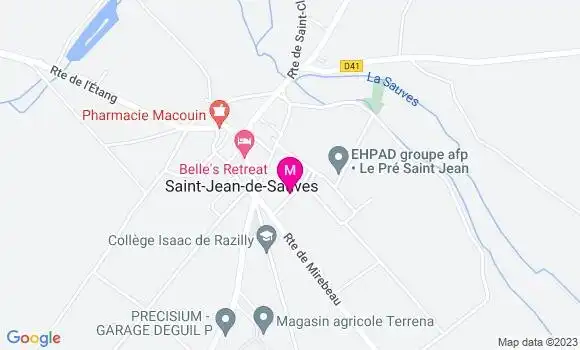 Localisation Mtre Martin Ariane