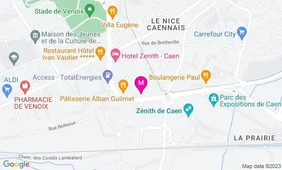 Localisation Mtre Poree Nelly
