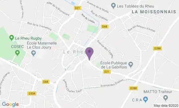 Localisation Mtre L