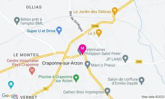 Localisation Mtre Latour Géraldine