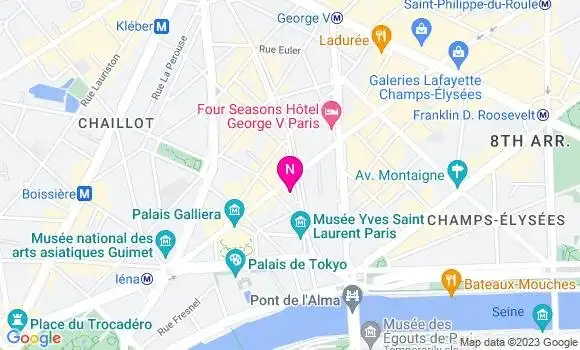 Localisation Mtre Chevillard Lucile