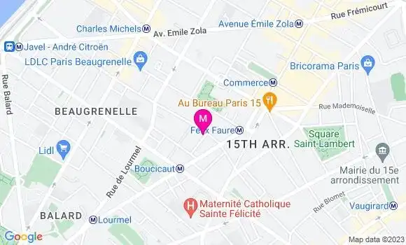 Localisation Mtre Bonnafous Philippe